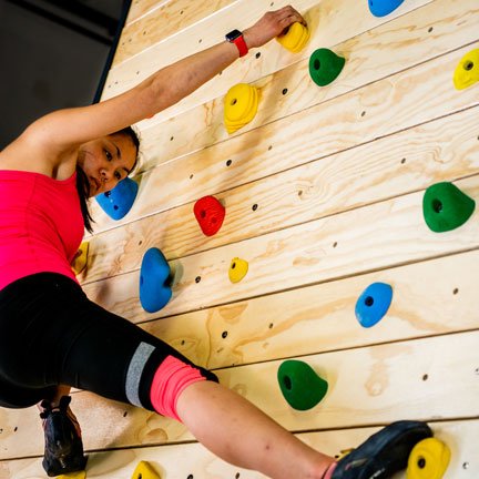 Brewer Fitness Treadwall S6, rotating climbing wall